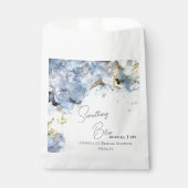 Iets blauw voordat ik Hydrangea Vrijgezellenfeest  Bedankzakje (Voorkant)
