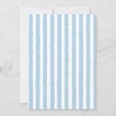 Iets blauw voordat ik Hydrangea Vrijgezellenfeest  Kaart (Achterkant)