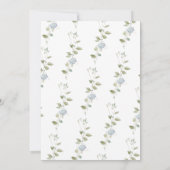 Iets blauw voordat ik krans Vrijgezellenfeest doe Kaart (Achterkant)