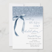 Iets blauw voordat ik nu glitter doe kaart (Voorkant)