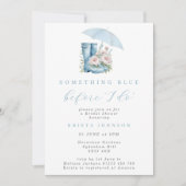 Iets blauw voordat ik regenboots Vrijgezellenfeest Kaart (Voorkant)