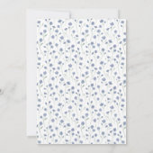 Iets blauw voordat ik Summer Vrijgezellenfeest doe Kaart (Achterkant)