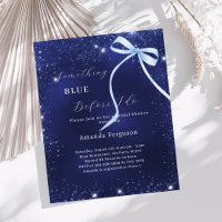 Iets blauw voordat ik Vrijgezellenfeest buig