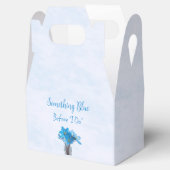 Iets blauw voordat ik Vrijgezellenfeest doe Bedankdoosjes (Geopend)