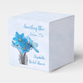 Iets blauw voordat ik Vrijgezellenfeest doe Bedankdoosjes (Voorkant Zijde)