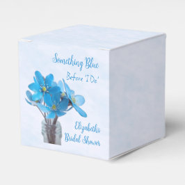 Iets blauw voordat ik Vrijgezellenfeest doe Bedankdoosjes