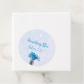 Iets blauw voordat ik Vrijgezellenfeest doe Bedankjes Labels (In situ)