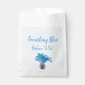 Iets blauw voordat ik Vrijgezellenfeest doe Bedankzakje (Voorkant)