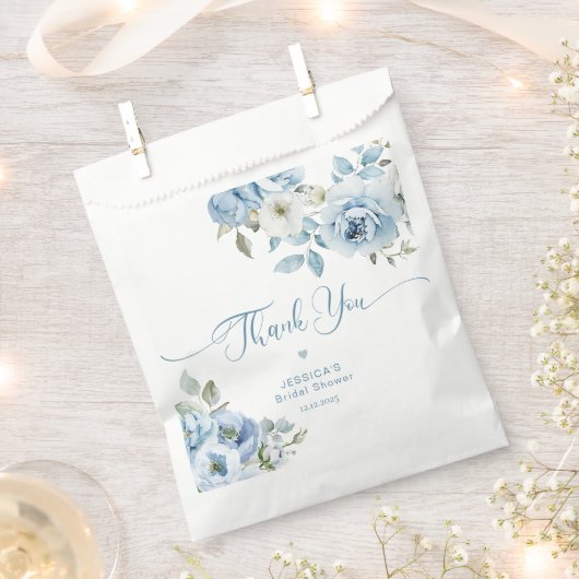 Iets blauw voordat ik vrijgezellenfeest doe bedankzakje (Geknipt)