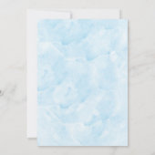 Iets blauw voordat ik vrijgezellenfeest doe kaart (Achterkant)