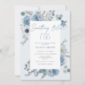 Iets Blauw voordat ik vrijgezellenfeest doe Kaart (Voorkant)