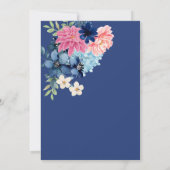 Iets blauw voordat ik vrijgezellenfeest doe kaart (Achterkant)