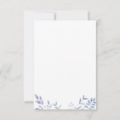 Iets blauw voordat ik Vrijgezellenfeest doe Kaart (Achterkant)