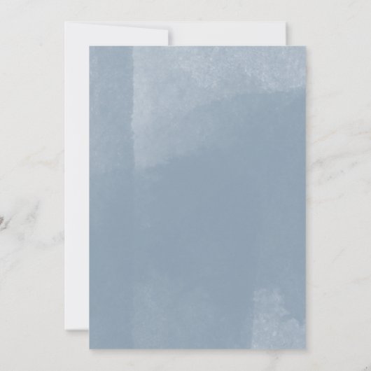 Iets blauw voordat ik Vrijgezellenfeest doe Kaart (Achterkant)