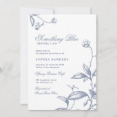 Iets blauw voordat ik vrijgezellenfeest doe kaart (Voorkant)