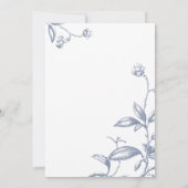 Iets blauw voordat ik vrijgezellenfeest doe kaart (Achterkant)