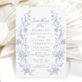 Iets blauw voordat ik Vrijgezellenfeest doe Kaart