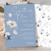 Iets blauw voordat ik Vrijgezellenfeest doe Kaart