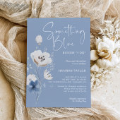 Iets blauw voordat ik Vrijgezellenfeest doe Kaart