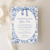  iets blauw voordat ik Vrijgezellenfeest doe Kaart