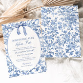  iets blauw voordat ik Vrijgezellenfeest doe Kaart