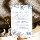 iets blauw voordat ik Vrijgezellenfeest doe Kaart