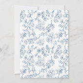 Iets blauw voordat ik Vrijgezellenfeest doe Kaart (Achterkant)