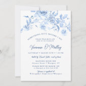 Iets blauw voordat ik Vrijgezellenfeest doe Kaart (Voorkant)