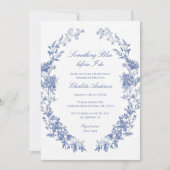 Iets blauw voordat ik Vrijgezellenfeest doe Kaart (Voorkant)