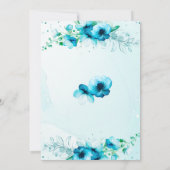 Iets blauw voordat ik Vrijgezellenfeest doe Kaart (Achterkant)