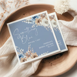 Iets blauw voordat ik Vrijgezellenfeest doe Servet