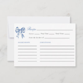 Iets blauw voordat ik Vrijgezellenfeest recept doe Kaart