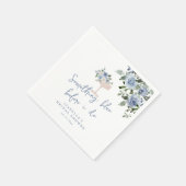 Iets blauw voordat ik vrijgezellenfeest servetten  (Hoek)