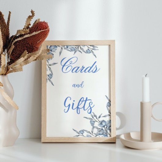 Iets blauw voordat ik vrijgezellenfeest teken poster