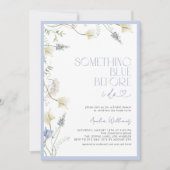 Iets blauw voordat ik wildflower douche doe kaart (Voorkant)