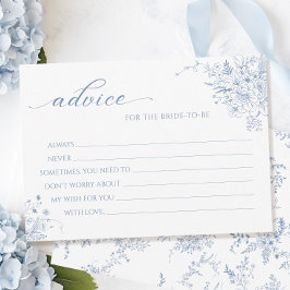 Iets blauw Vrijgezellenfeest advies Kaart