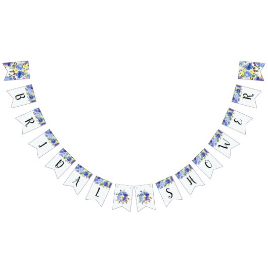 Iets blauw Vrijgezellenfeest banner Waterverf (Alle)