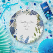 Iets blauw Vrijgezellenfeest Borden Papieren Bordje (Feest)