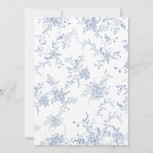 Iets blauw Vrijgezellenfeest dat zei spel Kaart (Achterkant)