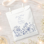 Iets blauw Vrijgezellenfeest Favor Bag Bedankzakje (Geknipt)