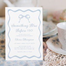 Iets blauw Vrijgezellenfeest