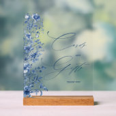 Iets blauw Vrijgezellenfeest Kaarten en geschenken Acryl Bord (Neutraal)