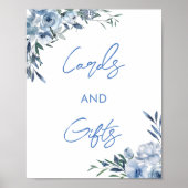 Iets Blauw Vrijgezellenfeest Kaarten en geschenken Poster (Voorkant)