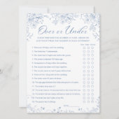 Iets blauw Vrijgezellenfeest onder de Kaart van he (Voorkant)