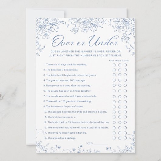 Iets blauw Vrijgezellenfeest onder de Kaart van he (Voorkant)