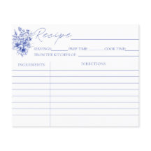 Iets blauw Vrijgezellenfeest recept Kaarten