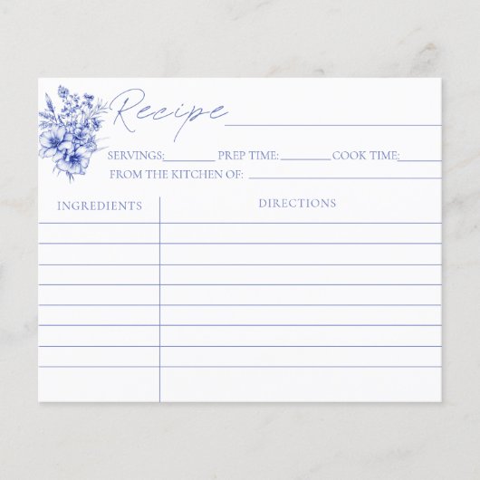 Iets blauw Vrijgezellenfeest recept Kaarten