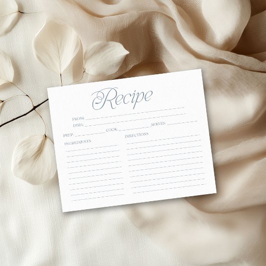 Iets blauw Vrijgezellenfeest recept Kaarten