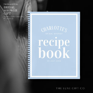  Iets Blauw Vrijgezellenfeest Receptenboek Notitieboek