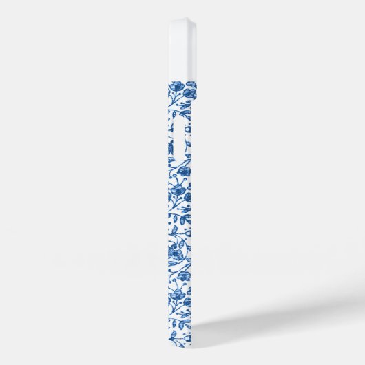 Iets blauw-walvis- flessenbakje Case-Mate iPhone case (Achterkant / Rechts)